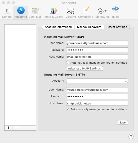macos smtp server macos smtp server